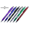 Metallic Smart Phone & Tablet itouch Ballpoint Pen W/Touch Tip Stylus